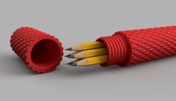 Масштабируемый, простой, эргономичный пенал с накаткой...
