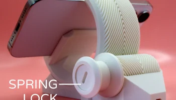 Подставка для телефона с рисунком "елочка" от Pork3D.com....