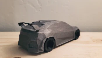 Обновленный - низкополигональная Honda Civic Type R......... 2