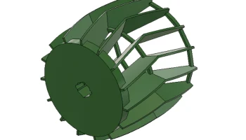 Шатающееся колесо Maker's Muse Дизайн колеса робота от 3D... 2