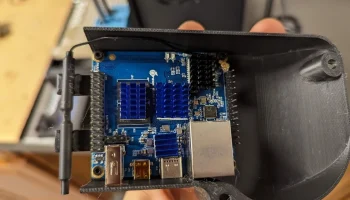 Крепление Sovol SV06 Orange Pi Zero 2 на вентилятор БП дл... 1