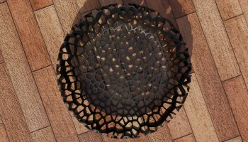 Чаша Voronoi See Through - Вертикальная 1