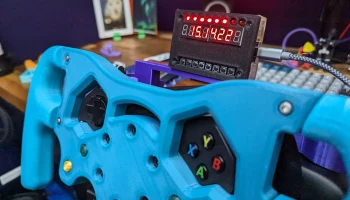 Корпус TM1638 для дисплея Logitech Sim Racing Dash.......... 1