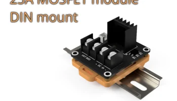 Модуль MOSFET 25А для монтажа на DIN-рейку........