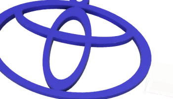 Брелок Toyota / Ллаверо