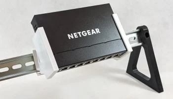 ДЕРЖАТЕЛЬ DIN NETGEAR или MikroTik