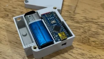 Корпус Arduino Nano V2 с отсеком для батареи 9 В и многим...