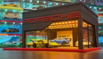 Выставочный зал Porsche (автосалон 1/64, включая универсальн 9