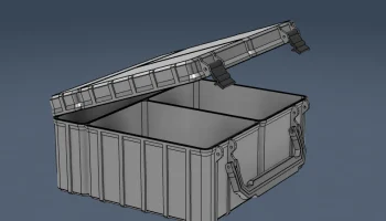 Rugged Tool Box - 3 in 1 Design