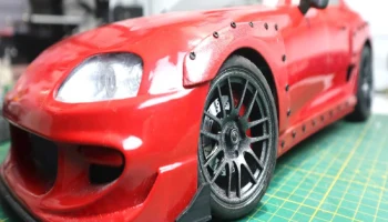 Кузов на радиоуправлении Toyota Supra MK4 1/24............
