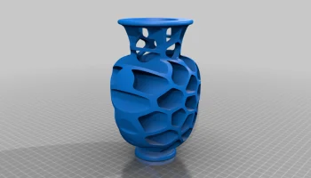 Горшок для растений и ваза для цветов Тип L2 Voronoi * Ит... 2