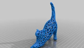 Cat Stretch Voronoi Remix 1