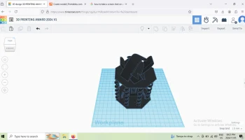 мой дизайн для награды индустрии 3D-печати 2024 года......