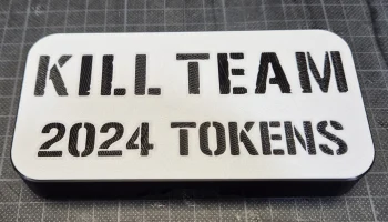 Контейнер/коробка/держатель для жетонов Kill Team 2024...... 1