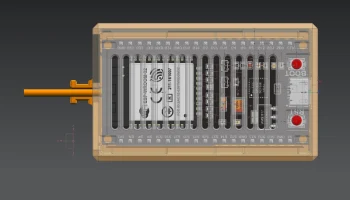 Корпус для ESP32 NodeMCU + I2C-адаптер-плата........ 1