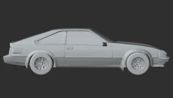 Toyota Celica Supra MK2 Настенный 5
