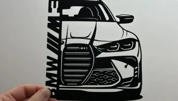 BMW M3 - декоративное украшение 0