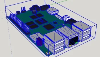 Оранжевый Pi Plus2 CAD