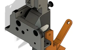 Ender 3 pro Direct - E3D V6, канал вентилятора, дизайн Pr... 2