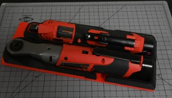 Gridfinity Shadow Tray - шлифовальная машина M12 2486-20... 1