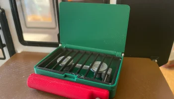 Походная печь в масштабе 1:8, как у Коулмана 3