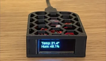 Датчик температуры и влажности ESP32 для домашнего помощн.. Датчик температуры и влажности ESP32 для домашнего помощн..