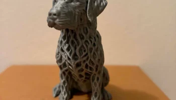 Скульптура собаки Вороного - современная 3D-печать......... 2