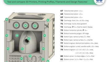 QuBenchy - Куб для испытаний на пытки, напечатанный на 3D... 9