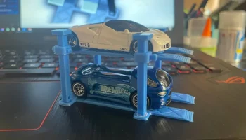 Hot Wheels и автомобильные подъемники в масштабе 1/64 7