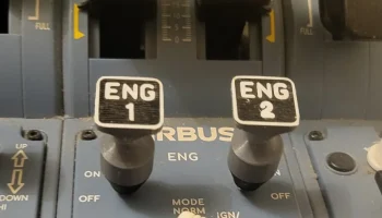Выключатель запуска двигателя A320 со стопорным механизмо.. 7