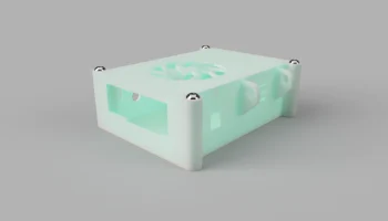 Корпус Orange Pi 3 LTS со вставками для термофиксации и в... Корпус Orange Pi 3 LTS со вставками для термофиксации и в...