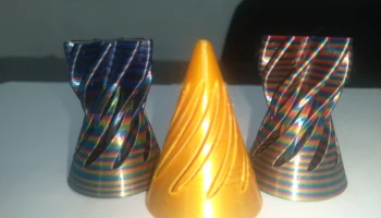 Спиральная Конусная Непоседа!!! Мини 5см!!! PLA+PETG 5см ... 4