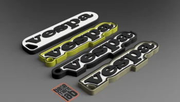 Vespa Type M - Брелок - Portachiavi - Porte Cl&egrave;s - 钥匙链 - ..