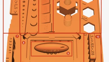 Калибровочный тест 3Dwork SLA/смола 4