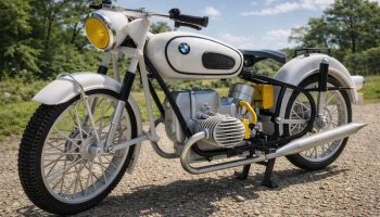 Мотоцикл BMW R60/2 1964 года, масштаб 1:6. Дизайнер Эд ван д