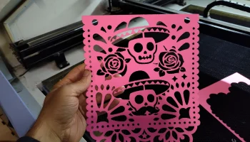 Papel Picado (Шаблоны и рисунки) для Dia De Los Muertos (.. 1