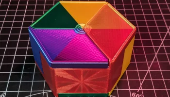Раздвижная шестигранная коробка 2