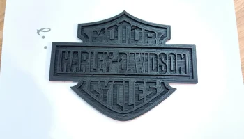 Harley Davidson Plaque Remix 1