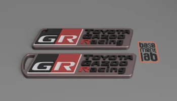 Toyota GAZO Racing - Брелок Portachiavi Porte-cl&eacute;s - 钥匙链.... 2