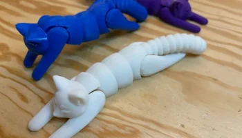 Articulated Cat - с печатным профилем для ABS......