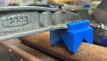 Зажимные площадки Bessey для зажима труб и круглых загото...