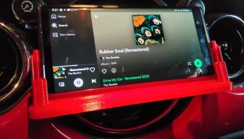R53 Mini Cooper Phone Holder for computer screen