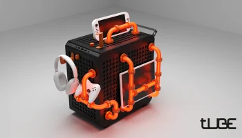 Трубка-крышка для Cooler Master QUBE 500 2