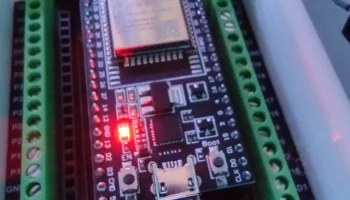 Корпус ESP32 и коммутационной платы 1