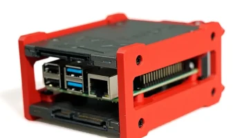 Чехол TerraPi EVO с двумя твердотельными накопителями для Ra 4