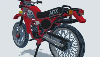 Hond.a MTX50 1983 года выпуска, масштаб 1:8, дизайнер Эд ... 7