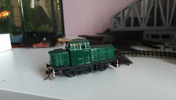 Т334 - Тепловоз в масштабе HO 1:87 6
