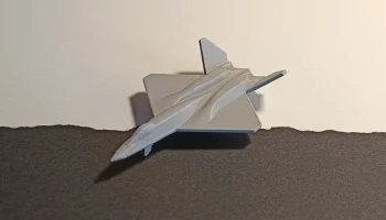 Микрореактивный истребитель YF-23 Black Widow II с распеч... 1