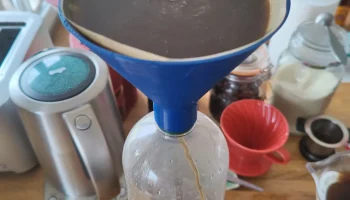 Воронка для кофе Cold Brew V60, совместимая с ПЭТ-бутылко... 1