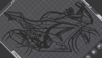 Kawasaki Ninja 250R 2008 г. Настенное искусство... 1